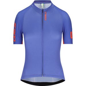 Q365 Womens Gregarius Pro Signature Jersey Fietsshirt (Dames |blauw)