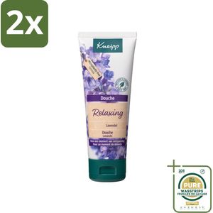 Kneipp Mini Douche Relaxing 75 ml - Voordeelverpakking - 2 stuks - Ontspanning - Lavendel