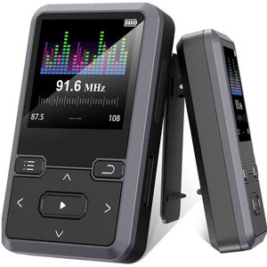 Ynkkvre -MP3 / MP4 Speler - Bluetooth - USB - Shuffle - SD kaart tot 128GB - Incl. Voice recorder - Dicatafoon