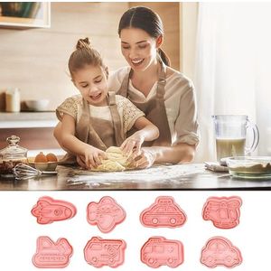 koekjessnijders roestvrijstalen / bakvormen voor keukentaarten, 8