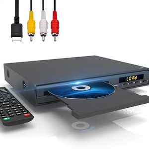 DVD Speler met HDMI - Haarscherpe Beeldkwaliteit - Geschikt voor Moderne TV’s - Compact en Gebruiksvriendelijk Design - Voor Films, Series en Muziek - Betrouwbare Entertainmentoplossing voor Thuis
