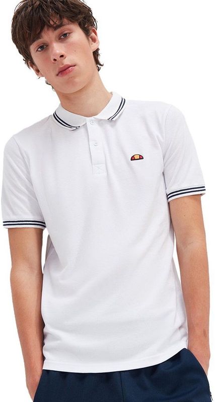 Ellesse Rookie Korte Mouw Poloshirt Wit M Man