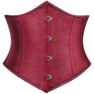 Steampunk Corset Riem voor Dames - Vintage Brede Vetersluiting