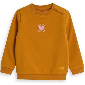 4PRESIDENT Sweater meisjes - Yellow - Maat 74 - Meisjes trui