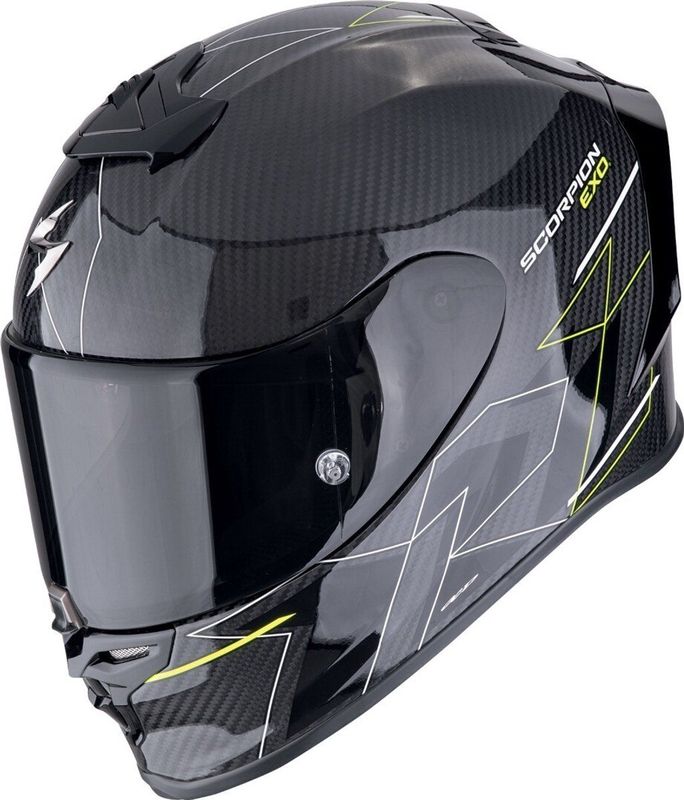 Scorpion - EXO-R1 EVO Carbon Air Cynergy - Integraalhelm - Carbon - Zwart