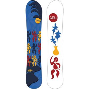 Gnu Spasym goofy - snowboard 18/19 - 162 cm
