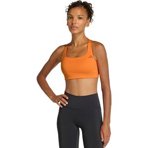 adidas Performance Optime Workout Medium Support Beha - Dames - Oranje