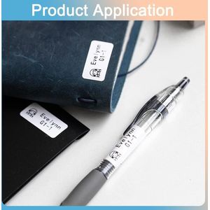 40mm D30 thermisch labelpapier zelfklevend - witte printeretiketten voor school en thuis .