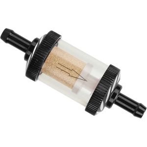 Duurzaam brandstoffilter voor motorfietsen - Hittebestendig - Diameter 6 mm (zwart)