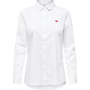 Jdymio - Overhemd - Lange Mouwen - Regular Fit - Geborduurd Detail