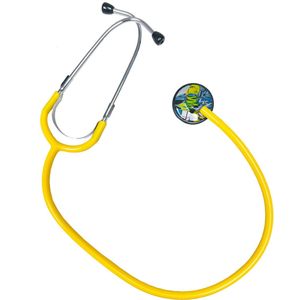 Hospitrix Stethoscoop SB55 Geel - MDR Gecertificeerd - Verpleegkundige Accessoires - Verpleegkundige Cadeau