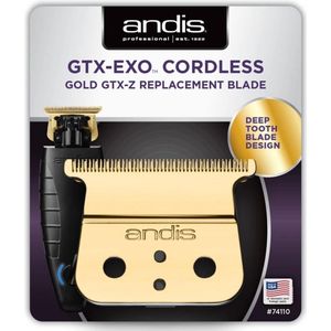 Andis - GTX-Z - Draadloze Trimmer - Koolstofstaal - T-mes - Zero Gapped