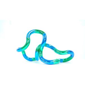 Palm Tangle Metallic - Groen Blauw - The Original Fidget