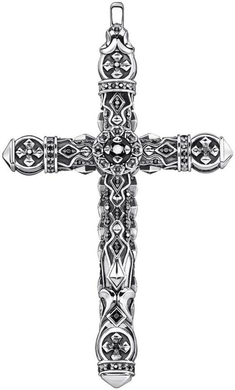 Thomas Sabo - Hanger - Zilver - Zwart Zirconia