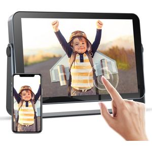 Solacis Digitale Fotolijst - 10 Inch - Wifi - FHD Touchscreen - Metalen Frame