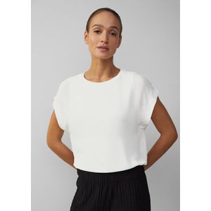 Shirt - T-shirt - Effen - Chiffon - Losse Pasvorm