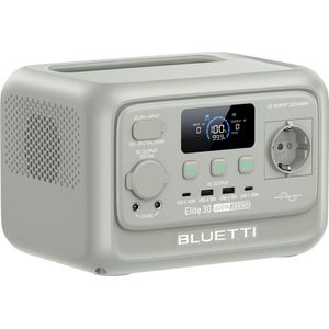 BLUETTI Elite 30 V2 600W 288Wh Powerstation- ≤10 ms Pro-Grade UPS Backup-Back-up voor thuis-140 W PD snelladen-LFP-batterij-USB-C-poort-Voor Kamperen, Camper, Wandelen, Noodgeval