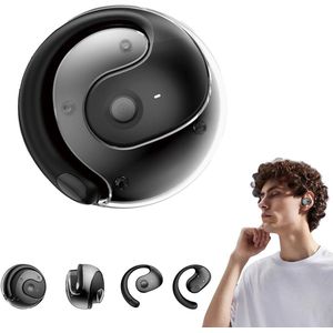Velcro Smart Language Translator Earbuds - AI Vertaling Oordoppen - Draadloze Vertaler Pods met Stereo Geluid - Ondersteunt 75 Talen - Voor Reizen en Communicatie