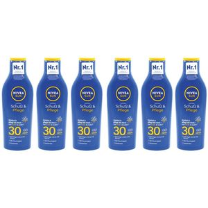 Nivea | 6 x SUN Zonnebrandmelk SPF 30 | 250 ml | Protect & Hydrate