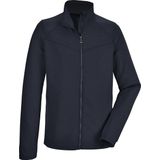 killtec Men's Stretchjack met opstaande kraag/fleecejack KOS 72 MN FLX JCKT, dark navy, S, 39137-000
