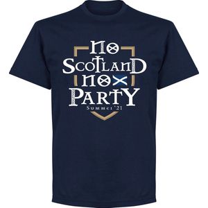 No Scotland No Party T-Shirt - Navy - L