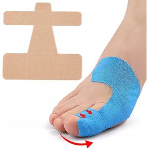 Hallux Valgus Correctie Pleisters - Kinesiotaping voor Grote Teen