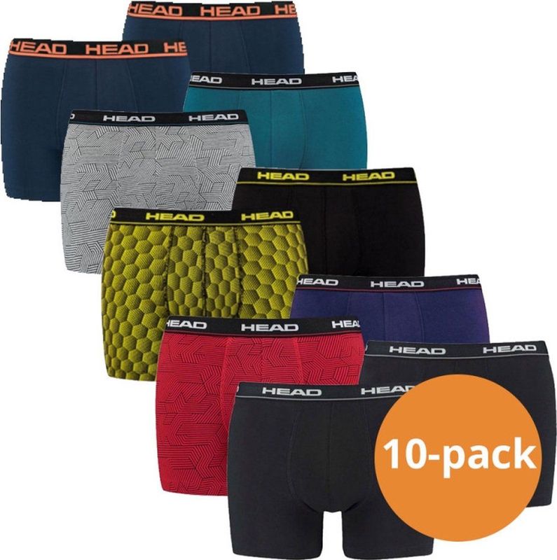 HEAD - Boxershorts - Verrassingspakket - 10 pack heren