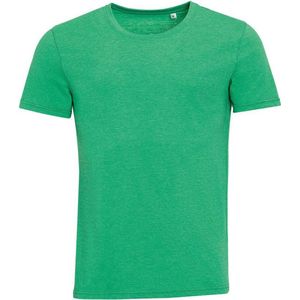 SOLS Heren gemengd T-Shirt met korte mouwen (Heide Groen)