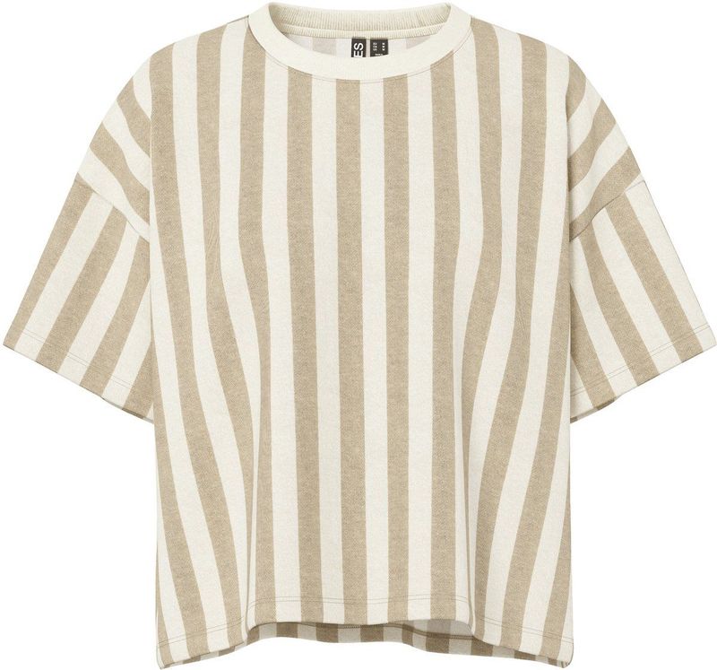 Sweater - Korte Mouwen - Oversized Fit - Gerecycled Polyester