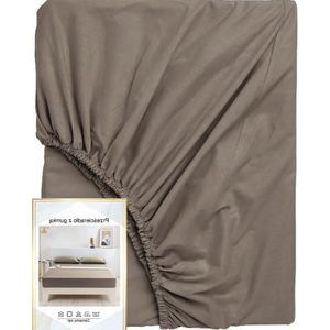 JadorDecor Hoeslaken Katoen Satijn 160x200 cm met Elastiek