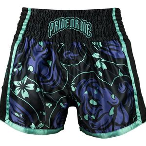 PRIDE or Die Survival of the Fittest Muay Thai Shorts - L