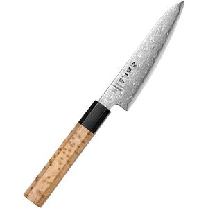 HEZHEN - PM8B Retro Series - Officemes - Japans Blue 2 Damascus staal