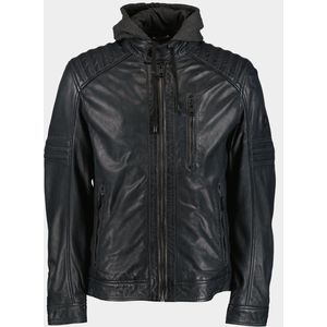 Donders 1860 Lederen Jack Blauw Leather Jacket 52320/790