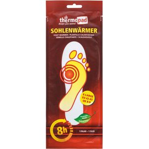 Thermopad - Duo-Pack / Warmte Zool - Maat: 40-41 - Enkel Gebruik - 8 uur lang warmte