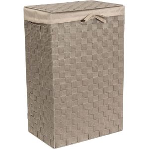 Nieuwe titel: Taupe Wasmand 25 x 38 x H.60 cm