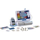 Klein Toys speelgoed kassa - met uitneembare tablet en pinautomaat - incl. geluidseffecten, speelgoed munten, biljetten en credit card - multicolor