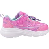 Skechers - Snuggle Sneaks - Sneakers - Zwart - Imitatieleer, Mesh