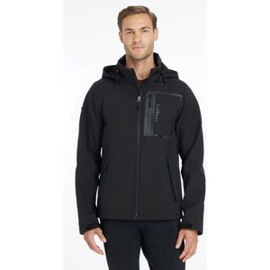 Lemieux Mens Softshell Jas L Black