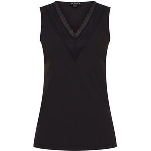 Travel Top Lace met Kant Uni 202254 Black