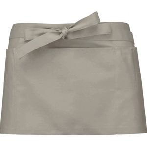 Schort/Tuniek/Werkblouse Unisex One Size Kariban Beige 65% Polyester, 35% Katoen