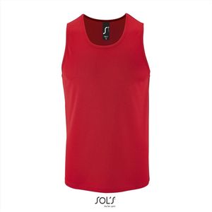 SOL'S Men´s Sports Tank Top Sporty L02073 - Red - 3XL