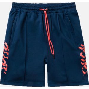 Off The Pitch Pitch Lisbon Track Shorts, blauw - Maat M -