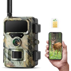 Wildcamera met 4G en Nachtzicht - Ideaal voor Natuurobservatie