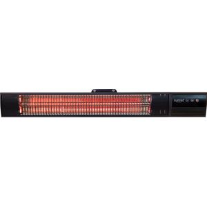 Sunred - Dark lijn - Zwart - Wand model - Terrasverwarmer – Carbon rosé goud technologie - 2000 W – ECO - 3 standen - Afstand bestuurbaar - Elektrische heater