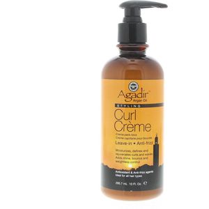 Hydrerende Crème voor Krullend Haar Agadir  Argan Oil (295 ml)