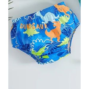 Zwemkleding jongens baby zwembroek met dino maat 86/92