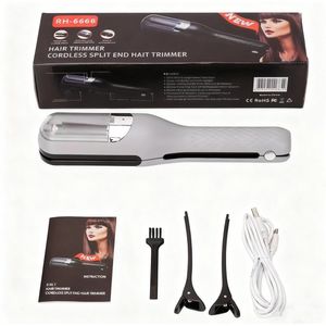 Haar kam - Split end trimmer - Draadloos - Split end trimmer - Haarpunten trimmer - Haar En Verzorging - Voor Gespleten Haarpunten - pluizig, droog, beschadigd, gebroken en krullend haar - Zilver