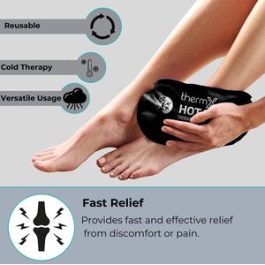 Hot/Cold pack zwart 26,3 x 15,5 cm