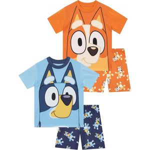 2-Pack Jongens Pyjama’s met Korte Mouwen | Vrolijke Designs voor Slaap en Spel