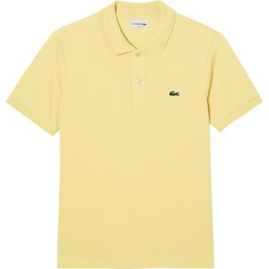 Lacoste - Piqué Polo Geel - Slim-fit - Heren Poloshirt Maat M